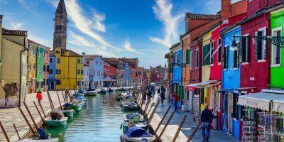 Burano, el canal