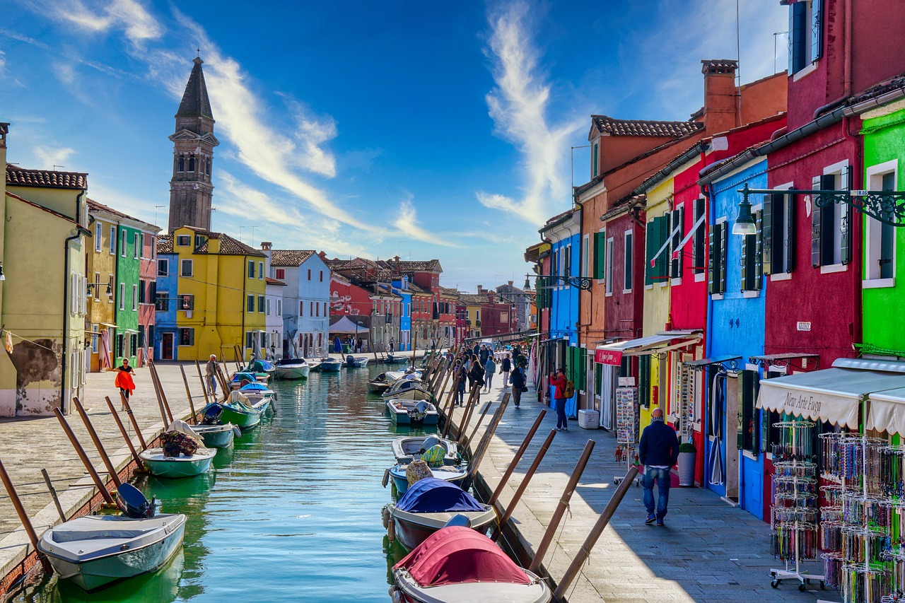 Burano, der Kanal