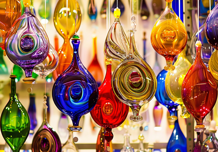 Masterpieces with glass