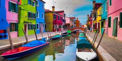 Tra i canali di Murano