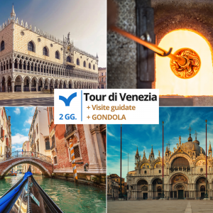 Best Venezia Tour: Gondola + Basilica di San Marco + Palazzo Ducale + Murano