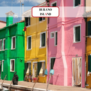 Visita Guiada: Excursión en Barco a Murano y Burano con Visita a una Fábrica de Vidrio